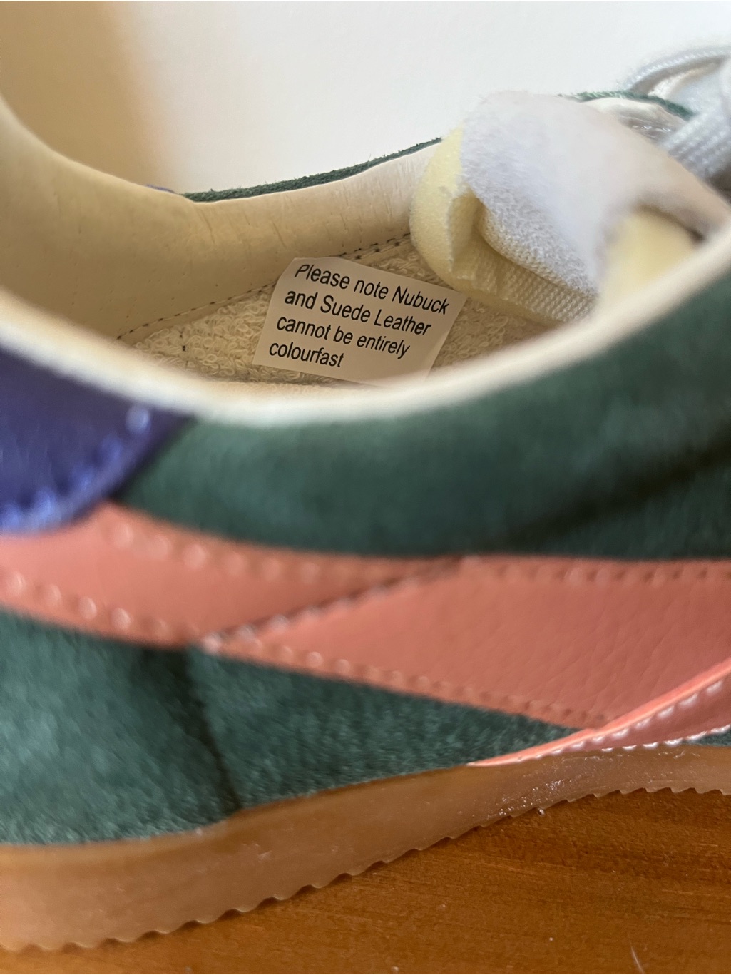 Gola Classics Women's Elan Sneakers In Evergreen/Terracotta/Plum — image 8 of 8